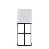 Serena Barstool in White - Set of 2 2-BS020-WH Manhattan Comfort