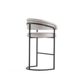 Augusta Barstool in Light Grey - Set of 2 2-BS021-LG Manhattan Comfort