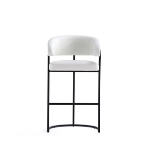 Augusta Barstool in White - Set of 2 2-BS021-WH Manhattan Comfort