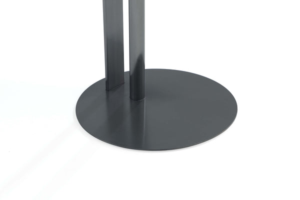 Alondra Coffee Table and End Table Set of 2 in Black 2-CE0147 Manhattan Comfort