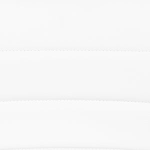 English Elm Vincent Modern Adjustable Bar Stools Set of 2 - Chic Swivel Design for Kitchen or Game Room Decor White Vinyl/Gold Frame 2-CH-92023-1-WH-G-GG