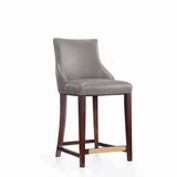 Shubert Counter Stool in Dark Taupe - Set of 2 2-CS016-DT Manhattan Comfort