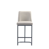 Serena Counter Stool in Light Grey - Set of 2 2-CS017-LG Manhattan Comfort