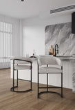 Augusta Counter Stool in Light Grey - Set of 2 2-CS018-LG Manhattan Comfort