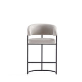 Augusta Counter Stool in Light Grey - Set of 2 2-CS018-LG Manhattan Comfort