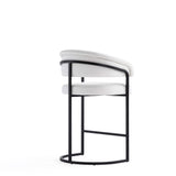 Augusta Counter Stool in White - Set of 2 2-CS018-WH Manhattan Comfort