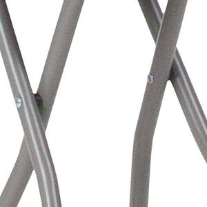 English Elm Micah 2 Pack Folding Stools – Lightweight, Durable, and Portable Seating for Home & Events 2-DAD-YCD-30-GG