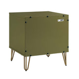 2-Piece DUMBO Standard 3-Drawer Dresser and DUMBO 1.0 Nightstand in Olive Green 2-DB01-OG Manhattan Comfort