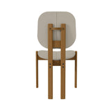 Gales Dining Chair in Greige - Set of 4 2-DC-83938-OW Manhattan Comfort