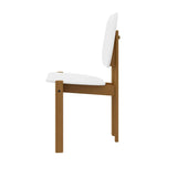 Gales Dining Chair in White - Set of 4 2-DC-83938-WH Manhattan Comfort