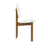 Gales Dining Chair in White - Set of 4 2-DC-83938-WH Manhattan Comfort