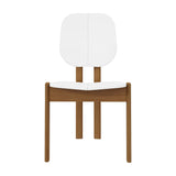 Gales Dining Chair in White - Set of 4 2-DC-83938-WH Manhattan Comfort