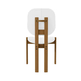 Gales Dining Chair in White - Set of 4 2-DC-83938-WH Manhattan Comfort