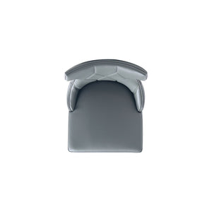 Manhattan Comfort Reine Traditional Dining Chairs - Set of 4 Pebble Grey 2-DC007-PE