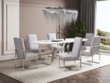 Manhattan Comfort Element Modern Dining Chair (Set of 2) Grey 2-DC030-GY