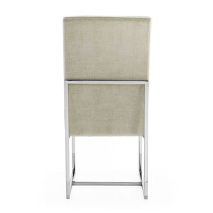 Manhattan Comfort Element Modern Dining Chair (Set of 2) Champagne 2-DC030-OM