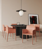 Manhattan Comfort Paris Modern Dining Armchair (Set of 2) Clay 2-DC034-CL