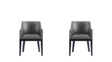 Manhattan Comfort Gansevoort Modern Armchair - Set of 2 Pebble Grey 2-DC051AR-PE