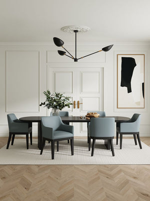 Manhattan Comfort Gansevoort Modern Armchair - Set of 2 Pewter 2-DC051AR-PT