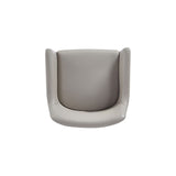 Manhattan Comfort Serena Modern Dining Armchair - Set of 2 Light Grey 2-DC056AR-LG