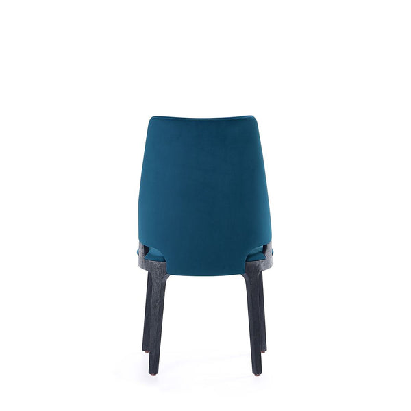 Kara Dining Side Chair in Blue- Set of 4 2-DC057-BL Manhattan Comfort