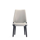 Kara Dining Side Chair in Light Grey- Set of 4 2-DC057-LG Manhattan Comfort