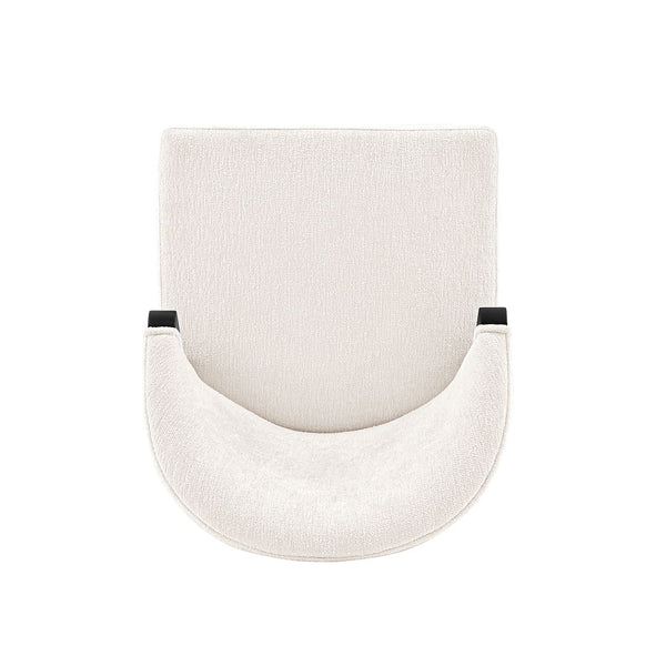 Manhattan Comfort Ola Modern Dining Chair- Set of 2 Cream 2-DC075-CR