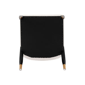 Manhattan Comfort Ola Modern Dining Chair- Set of 2 Cream 2-DC075-CR