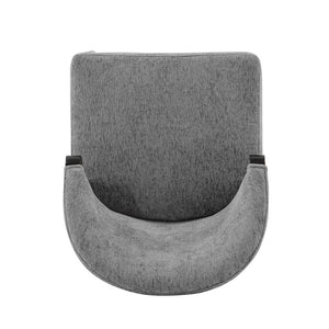 Manhattan Comfort Ola Modern Dining Chair- Set of 2 Grey 2-DC075-GY
