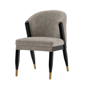 Manhattan Comfort Ola Modern Dining Chair- Set of 2 Stone 2-DC075-ST