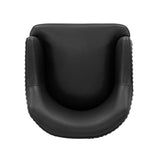 Manhattan Comfort Edra Modern Dining Armchair - Set of 2 Black 2-DC078-BK