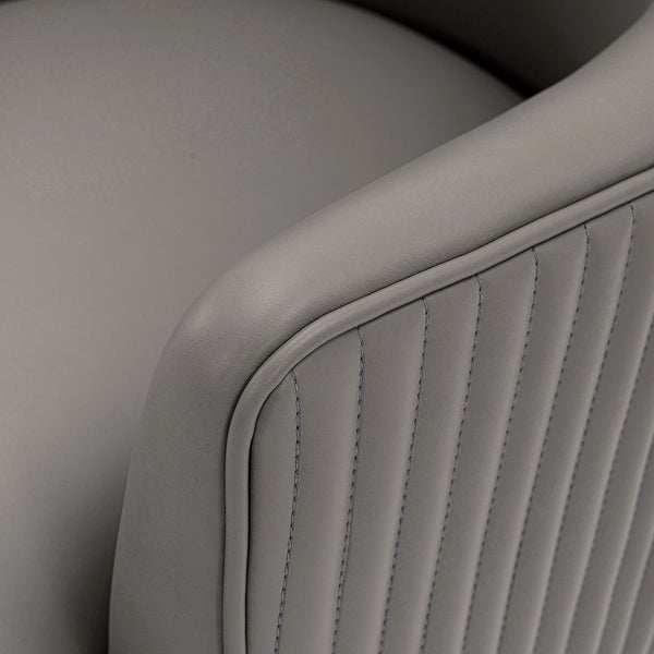 Manhattan Comfort Edra Modern Dining Armchair - Set of 2 Taupe 2-DC078-TP