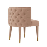 Manhattan Comfort Maya Modern Dining Chair- Set of 2 Nude 2-DC079-ND