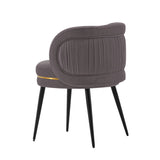 Manhattan Comfort Kaya Modern Dining Chair- Set of 2 Grey 2-DC080-GY