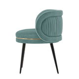 Manhattan Comfort Kaya Modern Dining Chair- Set of 2 Mint Green 2-DC080-MG