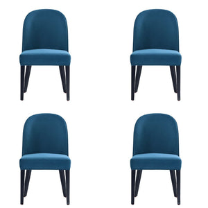 Hillman Dining Chair in Blue- Set of 4 2-DC087-BL Manhattan Comfort