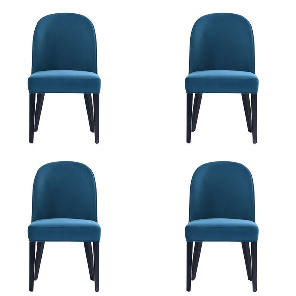 Hillman Dining Chair in Blue- Set of 4 2-DC087-BL Manhattan Comfort