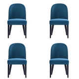 Hillman Dining Chair in Blue- Set of 4 2-DC087-BL Manhattan Comfort