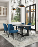 Hillman Dining Chair in Blue- Set of 4 2-DC087-BL Manhattan Comfort