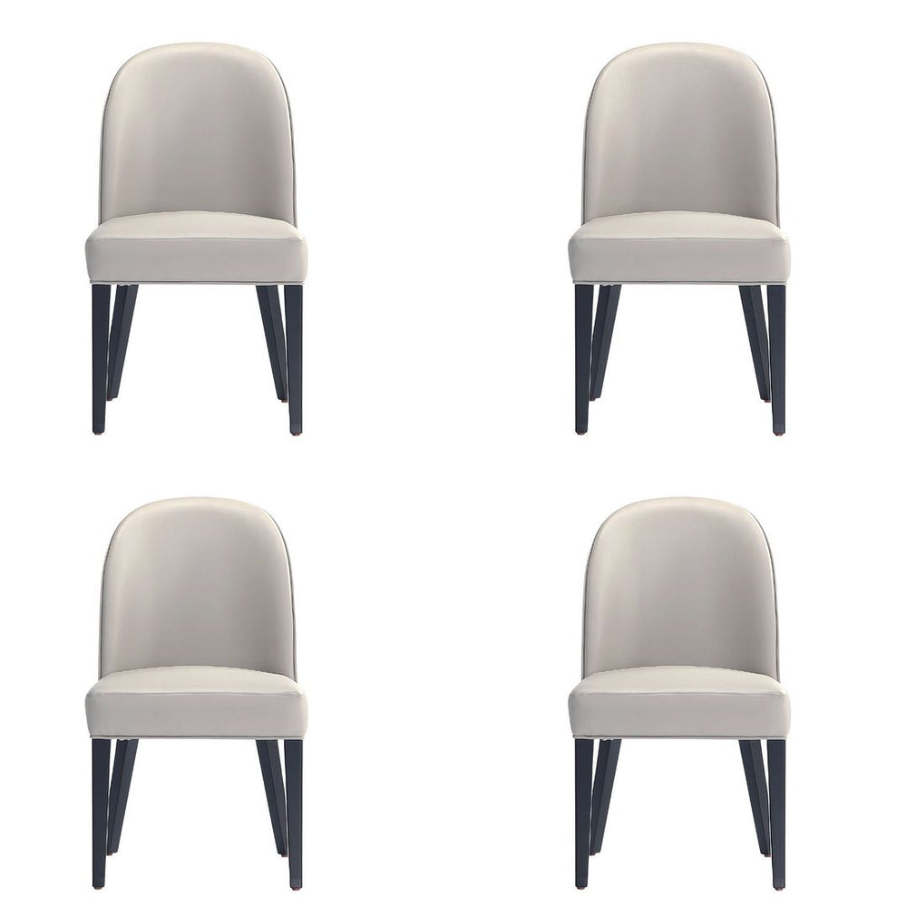 Hillman Dining Chair in Light Grey- Set of 4 2-DC087-LG Manhattan Comfort