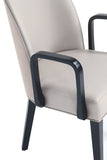 Hillman Dining Arm Chair - Set of 2 in Light Grey 2-DC087AR-LG Manhattan Comfort