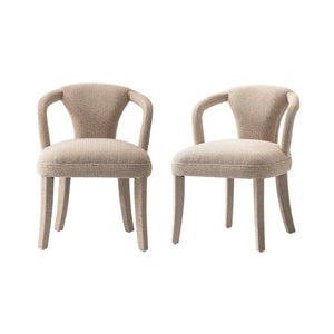 Palmer Dining Armchair in Gold Dust - Set of 2 2-DC088AR-GD Manhattan Comfort