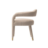 Aspen Dining Armchairs in Gold Dust - Set of 2 2-DC093AR-GD Manhattan Comfort