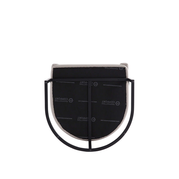 Augusta Dining Chair in Light Grey - Set of 2 2-DC094-LG Manhattan Comfort