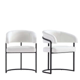 Augusta Dining Chair in White - Set of 2 2-DC094-WH Manhattan Comfort