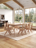 Manhattan Comfort Hamlet Industry Chic Dining Chair- Set of 4 Nature 2-DCCA03-NA