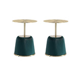 Anderson End Table 1.0 in Green 2-ET004-GR Manhattan Comfort