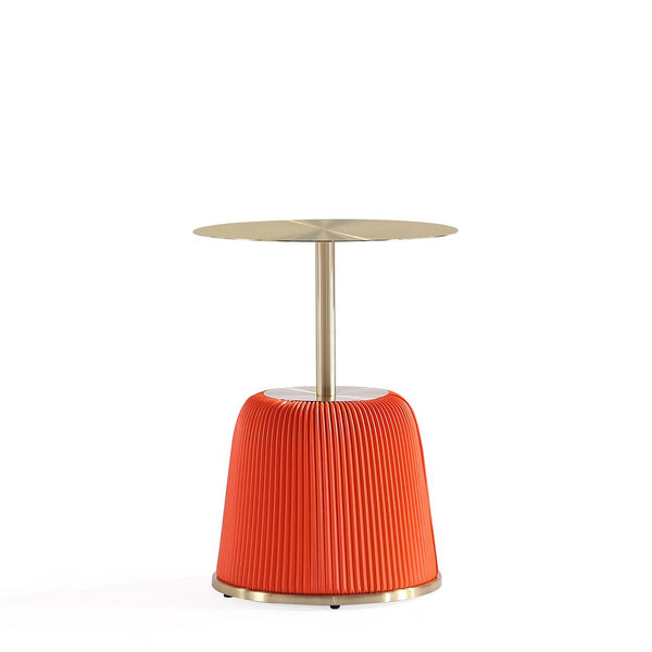 Anderson End Table 1.0 in Orange 2-ET004-OR Manhattan Comfort