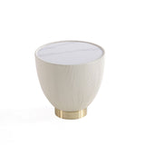 Anderson End Table 2.0 in Cream 2-ET005-CR Manhattan Comfort