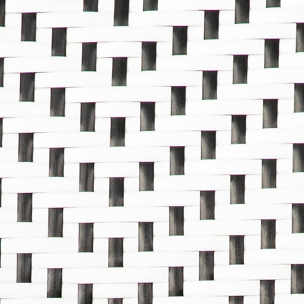 English Elm Rouen Set of 2 Commercial-Grade Foldable Bistro Chairs for Indoor/Outdoor Stylish Seating Solutions Black & White 2-FV-FWA086-BLK-WHT-GG